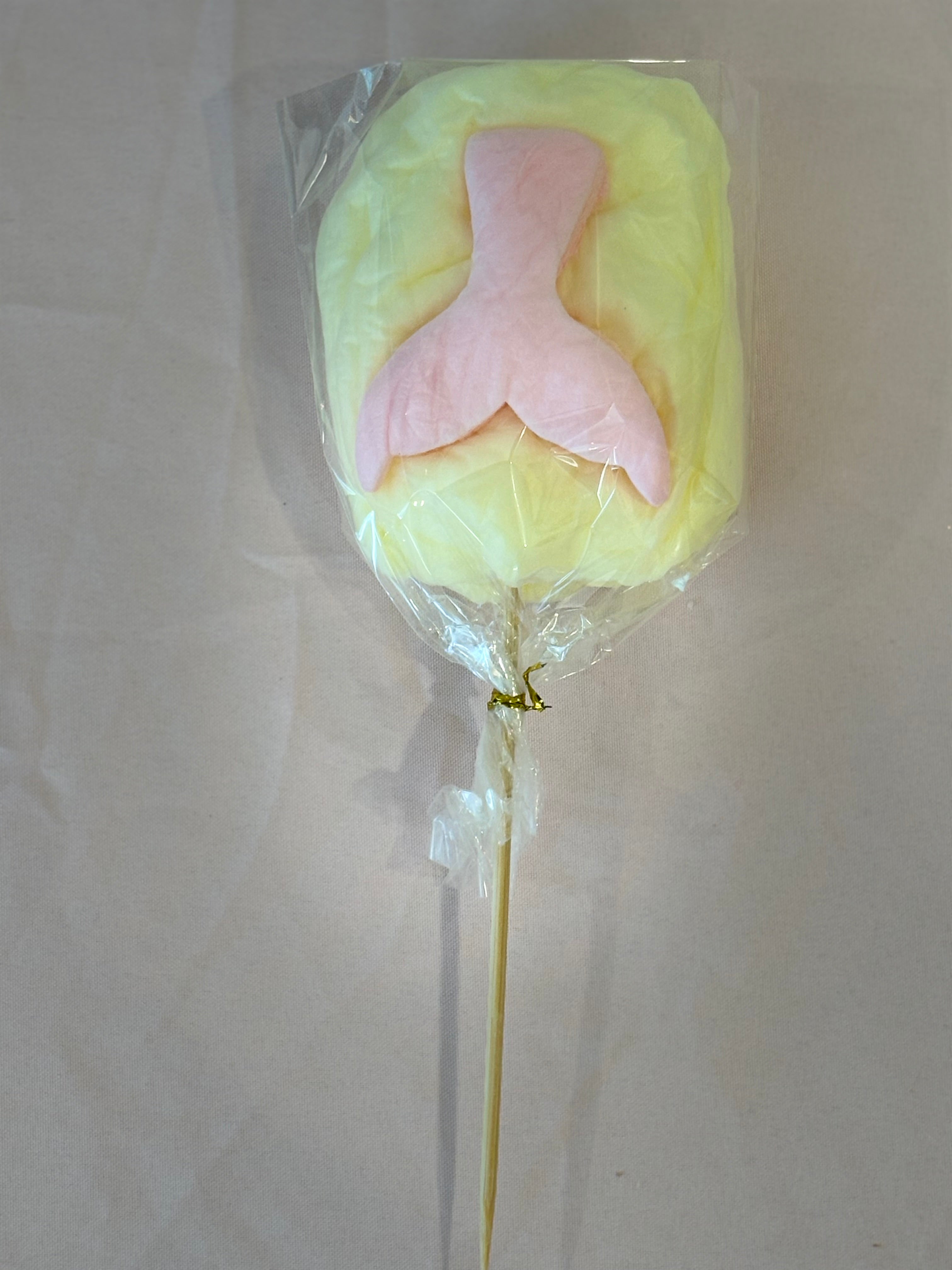 Mermaid Tail Cotton Candy on a Stick