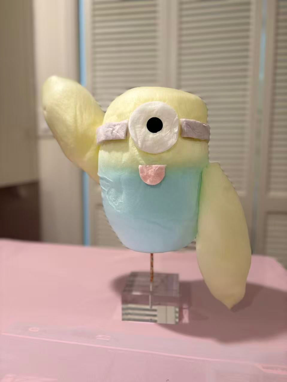 One-Eyed Monster Cotton Candy