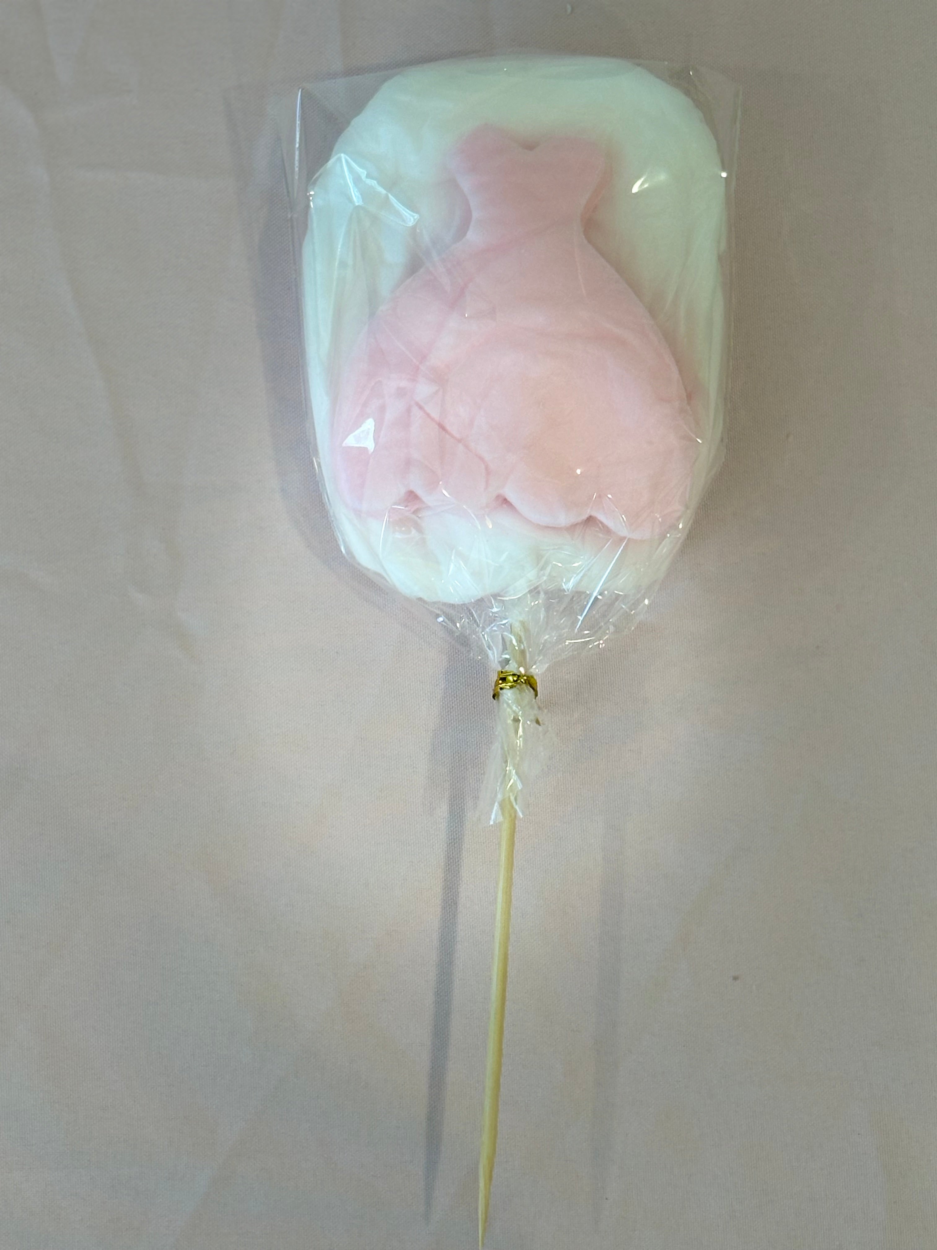 Princess Dress Cotton Candy on a Stick