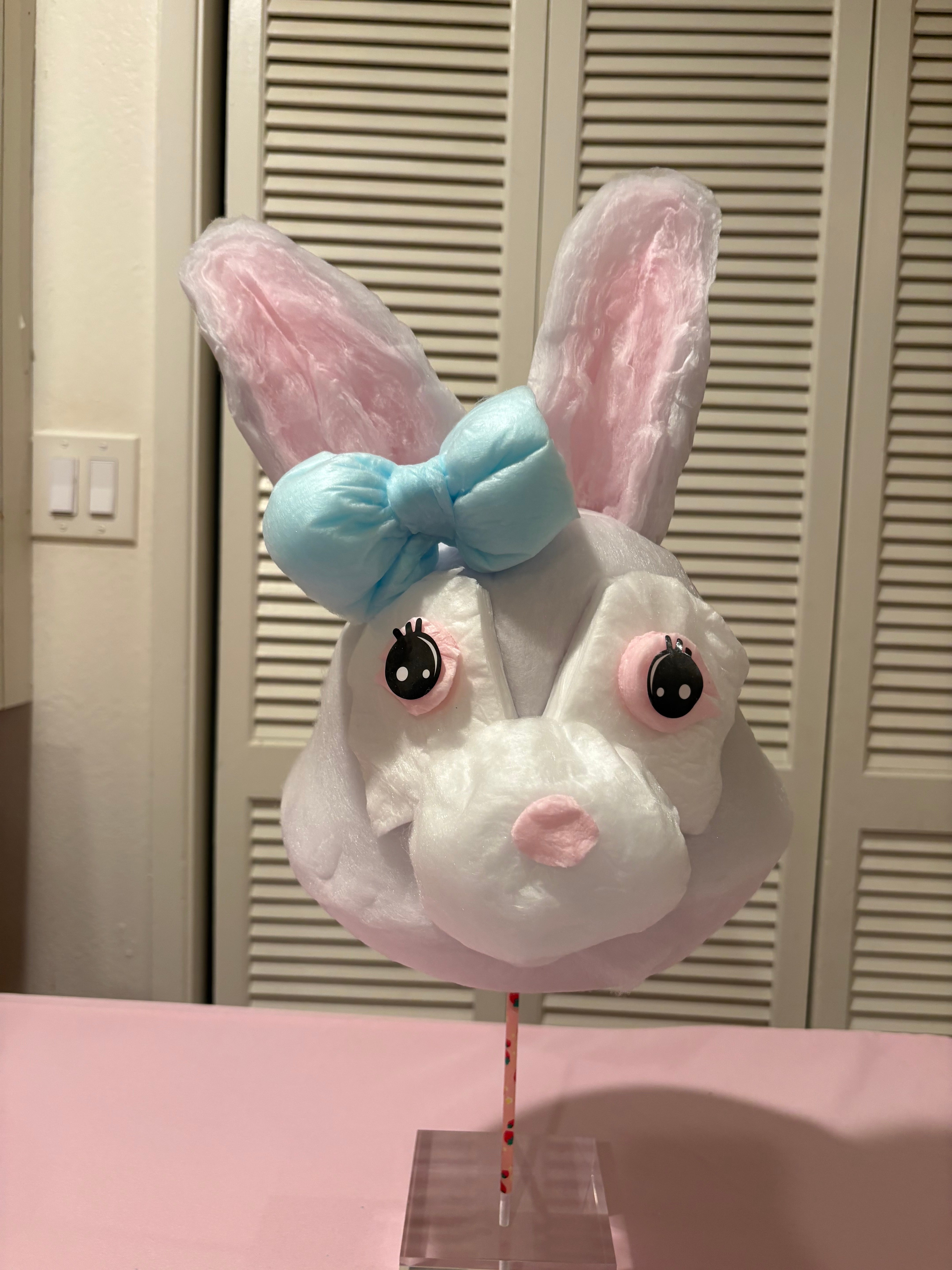 Pastel Bunny Cotton Candy