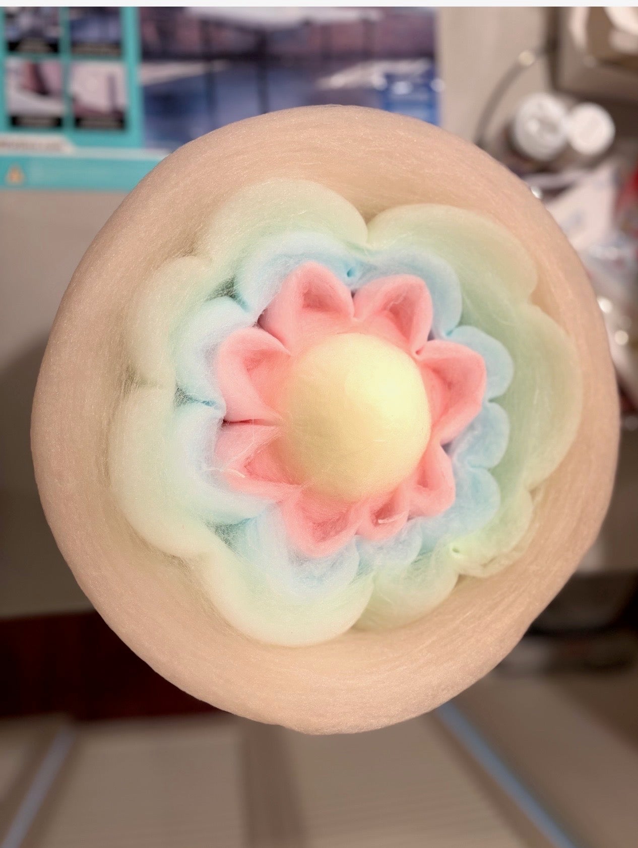Pestel Flower Cottn Candy